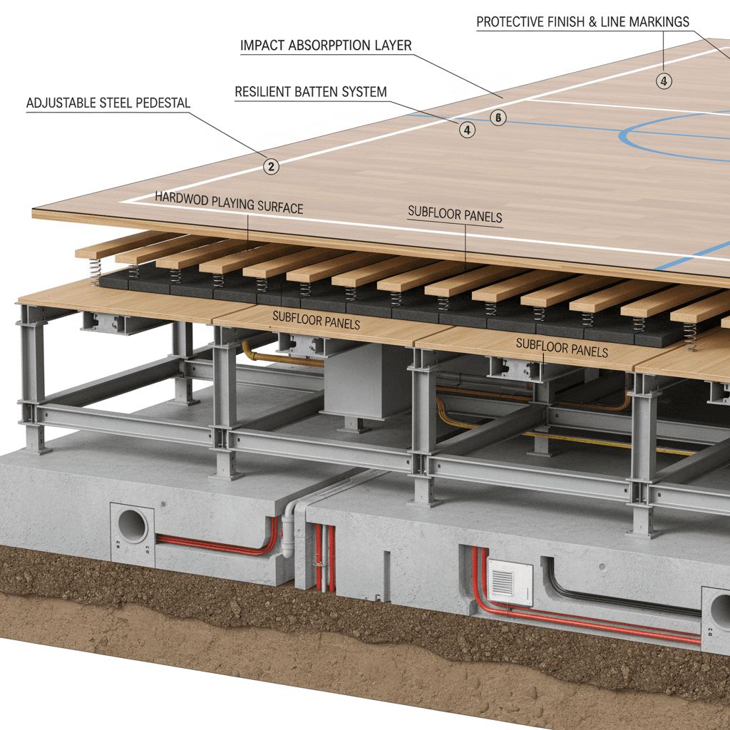 YÜKSELTİLMİŞ ZEMİN KAPLAMA SİSTEMLERİ